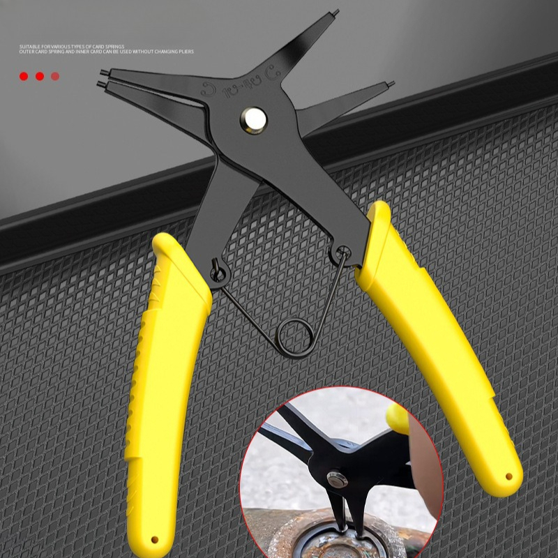 Multi Tool Plier - Szczypce do pierścieni osadczych 2-w-1, wielofunkcyjne