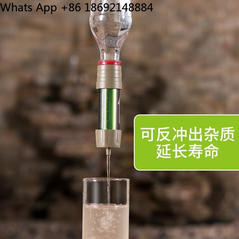 Water Purification Straw - Słomka do oczyszczania wody na zewnątrz,